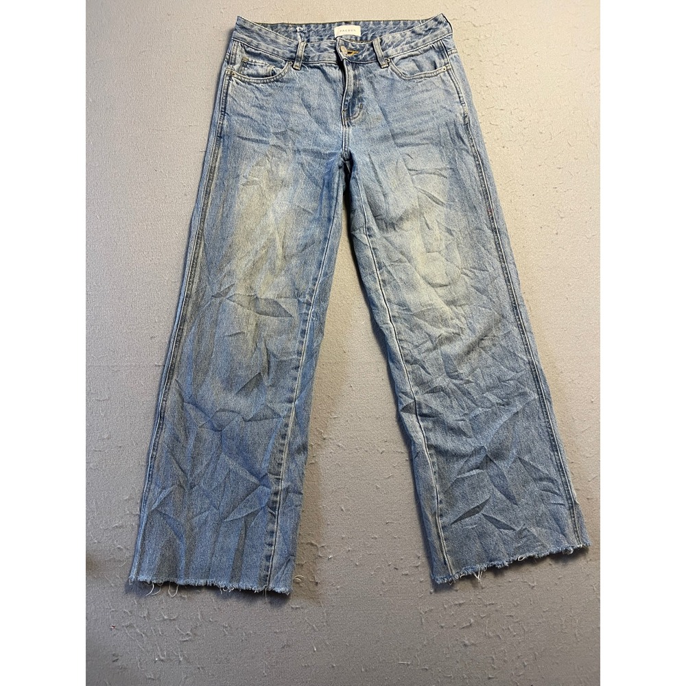 PacSun Wide Leg Jeans Cotton Denim Light Wash W28 Womens